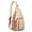 Red-11, variant on Summer Watermelon Sling Backpack&nbsp;- Tropical Fruit Design with Geometric Slices, Anti-Theft Water-Resistant Shoulder Bag