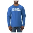 thumbnail image 2 of Wild Bobby State of Florida College Style Men Long Sleeve Shirt, 2 of 6