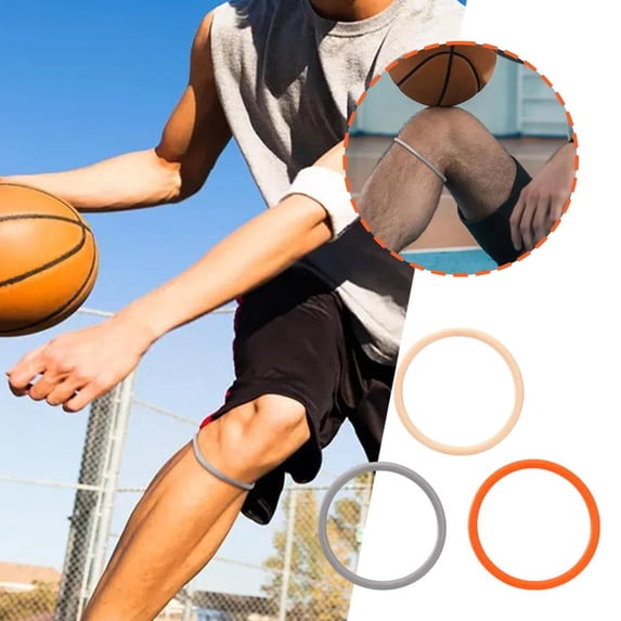 Patella Knee Strap Elastic Rubber Patellar Stabilizing Rop; Joint Knee Hot O5L9