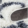 thumbnail image 5 of Vienna 3x5    Geometric  Shaggy Area Rug  G3716 in White Grey, 5 of 6