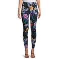 thumbnail image 4 of Time and Tru Women's Soft Knit Print Jeggings, 4 of 7