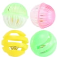 thumbnail image 1 of 4PCS Cat Jingle Balls Interactive Funny Cat Bell Ball Cat Ball Toy with Bell, 1 of 10