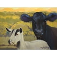 thumbnail image 2 of Hawley, Carolyne 14x12 Gold Ornate Wood Framed with Double Matting Museum Art Print Titled - Farm Pals IV, 2 of 4