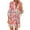 Red, variant on gakvbuo Fall Dresses For Women 2023 Plus Size Mini Dress Long Sleeve Women Loose Casual Solid Lace Embroidery Patchword Dress V-Neck Dress