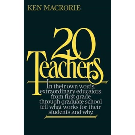 Pre-Owned Twenty Teachers (Paperback)