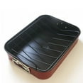 Cushteg Outdoor Barbecue Grill Rib Rack, V-Shaped Boat Design for ...