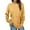 Yellow, variant on Durtebeua Long Sleeve Sweatshirts Casual Pullover Sweatshirt Tops Shirts Graphic Sweatshirts For Women