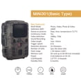 thumbnail image 4 of Motion Activated Night Vision Trail Camera 0.3S Trigger Speed Waterproof Wildlife Hunting Camera, 4 of 7