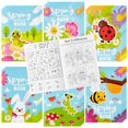 thumbnail image 1 of Juego de libros de actividades BWKoss Spring, 24 unidades, para niños de 6,7 x 4,7 pulgadas, 1 of 7