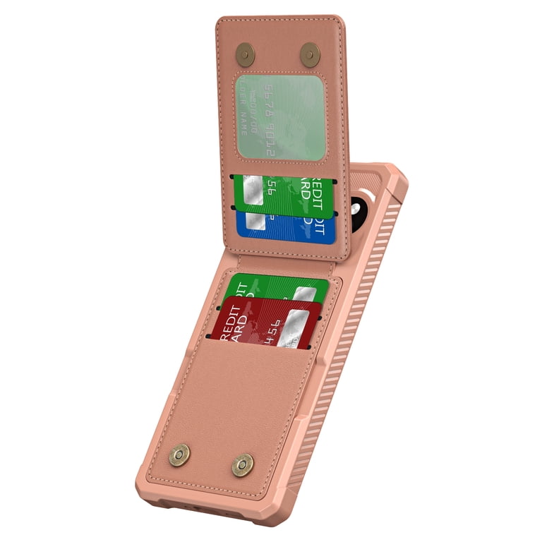 for Google Pixel 10 Pro XL Wallet Case, Built-in 4 Card Holders 
