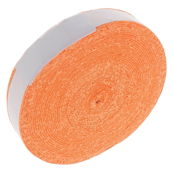 DRAFIDEEP Tennis Non Slip Strap Tennis Racket Grip Tape Fiber Orange Multifunctional Design 1 Roll