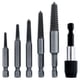 thumbnail image 1 of Juego de Extractor de Tornillos DañAdos y Pernos Rotos de 6 Piezas con Juego de Herramientas de Ejes de Cambio RáPido de 1/4 Extractor de Pernos de Tornillos Defectuosos, 1 of 5