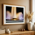thumbnail image 4 of Point State Park Fountain - Pittsburgh Pennsylvania Photography Fountain Nightlife Waterfall Architecture Modern Art Night Sky Scenic Oak Framed Wall Art Print 5 x 7 inches, 4 of 6