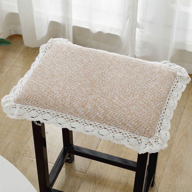 Xiao Hua Cojín para jardín, terraza, hogar, cocina, oficina, grueso y cómodo, 25 x 35 x 3 cm, estilo M