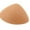 Beige, variant on Classique 527 Triangle Post Lumpectomy Silicone Breast Form-Beige-6
