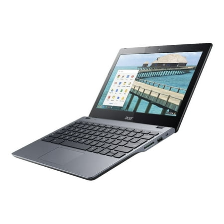 Acer - 11.6" Refurbished Chromebook - Intel Celeron - 2GB Memory - 16GB Solid State Drive - Gray
