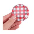 thumbnail image 2 of Jam Jars With Wide Mouth Screw Lids Metal Bottle Cap For Normal Jars 6.5 X 6.5 Cm 40, 2 of 5