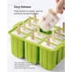 thumbnail image 1 of Molde para paletas de helado, máquina para hacer helados casera, caja de hielo casera con palito de plástico, molde para paletas de hielo, bandeja para cubitos de hielo, cocina, color 06, 1 of 4