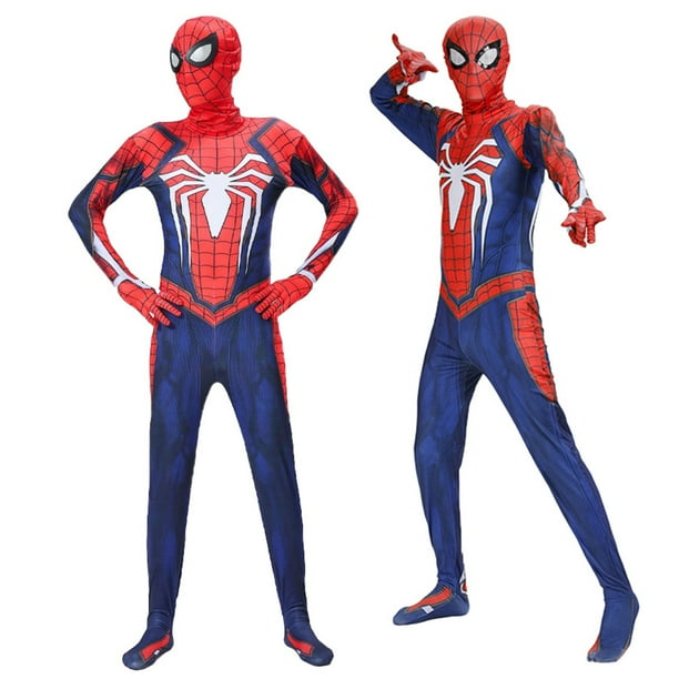 Mono Traje Cosplay Zentai Juvenil LICRA Elástica Dibujos Animados