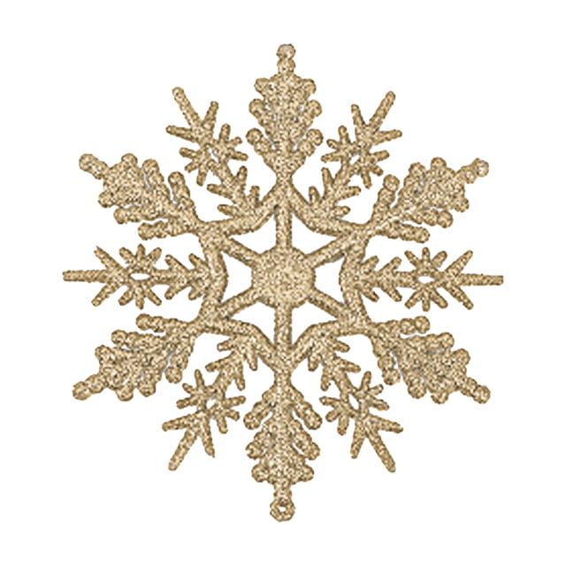 24 piezas Copo de nieve Decoración navideña Decoraciones para árboles de Navidad Lugar Programa Colgante (7,5 cm) Wmkox8yii fhajkh5668