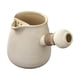 thumbnail image 2 of Tetera de porcelana para té en flor y té suelto con asa lateral estilo E, 2 of 9