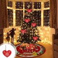 thumbnail image 4 of HongHeng Christmas Clearance Under $5.00 Christmas Red Decorative Pendant Made of Wood Suitable for Christmas Tree Doors and Fireplaces, 4 of 6
