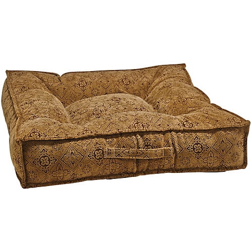 Bowsers Piazza Dog Bed Large Pecan Filigree Walmart