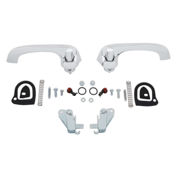 Scott Drake C8TZ-6222404-5P Outer Door Handles - Pair