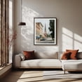 thumbnail image 2 of Downtown North Adams 01 - North Adams Massachusetts Photography City Architecture Street Photography Theater Vintage Church Cityscape Black Framed Wall Art Print 6 x 8 inches, 2 of 4