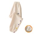 thumbnail image 2 of CSCHome Kids Fleece Active Sweatpants Teen Girls Elastic Waistband Casual Sports Pants Autumn Winter Athletic Jogger Pants 4-15 Years, 2 of 7