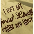 thumbnail image 5 of I Get My Good Looks From My Uncle Toddler Boy Girl T Shirt Infant Toddler Brisco Brands 6M, 5 of 6