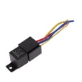 thumbnail image 1 of Ofertas Únicas Relé de Auto de 5 Pines 80A 12V con Conectores Impermeables Negro 1 Pc, 1 of 6