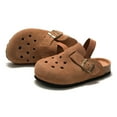 thumbnail image 3 of Sabots Mules Sandales pour Garçons Filles pour Tout-Petits Enfants Confortables Semelle en Liège Marche à Enfiler Pantoufles de Marche, 3 of 7