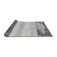 thumbnail image 2 of Ahgly Company Indoor Square Abstract Gray Modern Area Rugs, 4' Square, 2 of 4