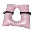 thumbnail image 4 of Cojín de asiento suave acolchado para inodoro de cabecera, cojín para asiento de inodoro, funda para almohadilla de asiento Rosa claro, 4 of 8