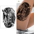 thumbnail image 3 of Tatuaje Falso 6 Uds. Pegatinas Impermeables Creativos para Mujer Y Hombre, 3 of 9