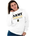 thumbnail image 3 of US Army Girlfriend Military Logo Women Crewneck Sweatshirt Brisco Brands M, 3 of 6