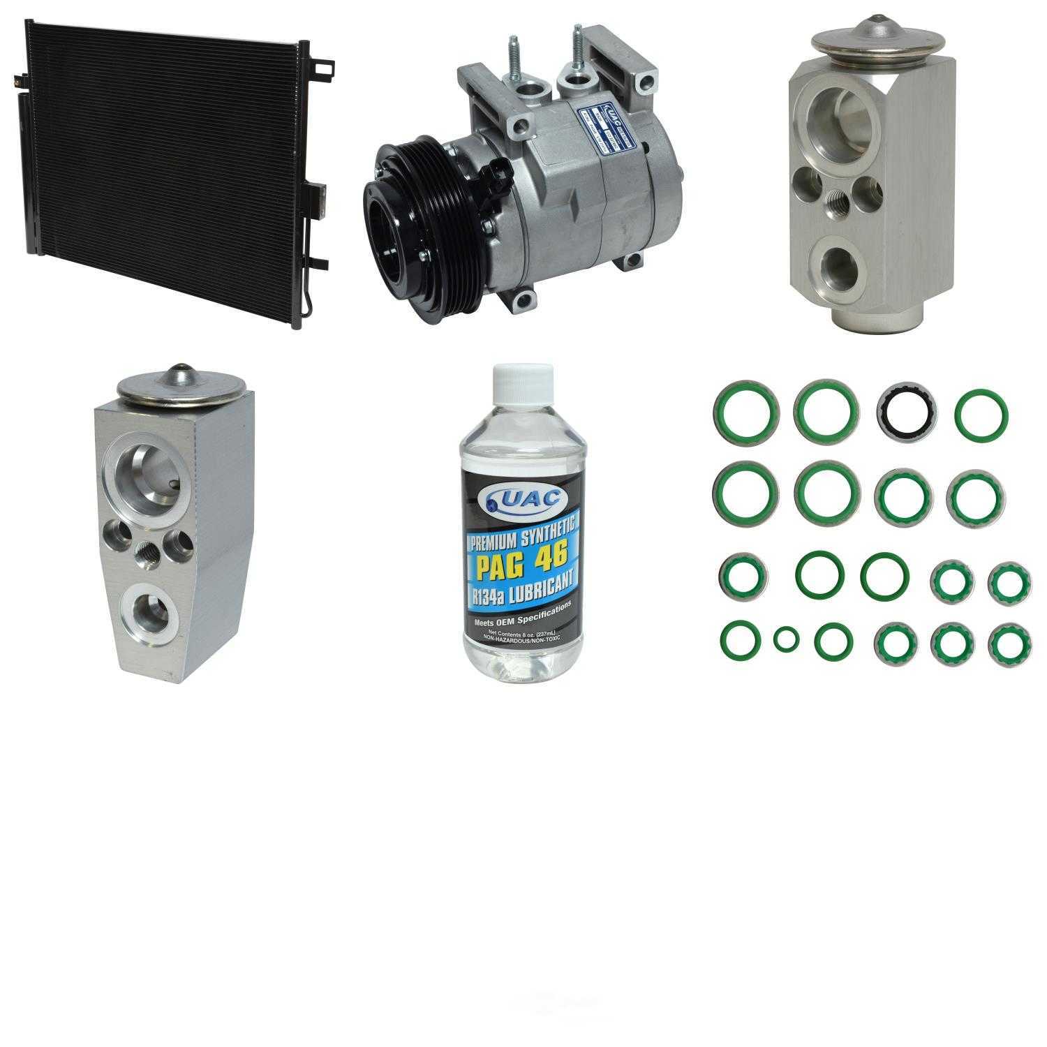 UAC KT 4703B Compressor-condenser Replacement Kit