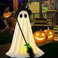 thumbnail image 4 of Clearance Party Light-up Decoration under $15,Halloween Glowing Decoration Lights Witch With Design Outdoor Patio Decoration Halloween Garden Scene Decoration Preferred, 4 of 5