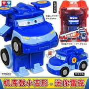 New Hot Super Wings 2" Scale Mini Transforming Anime Deformation Plane Robot Action Figures Transformation Toys Gifts For Kids