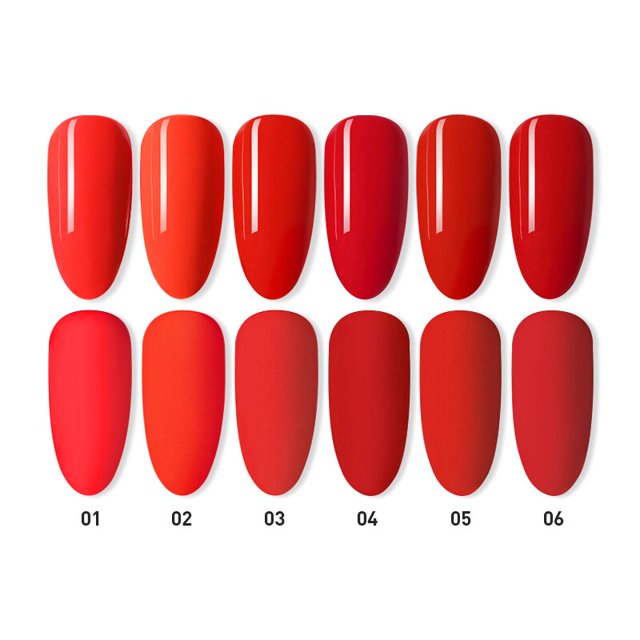 Beautilux Gel Lote de esmaltes de uñas Soak Off UV LED Semi permanente Nails Gels Kit Lacquer Nail Art Design Barniz Venta al por mayor Juego de 6 Tan Jianjun unisex