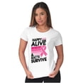 thumbnail image 3 of Happy Alive Built To Survive Warrior Womens Slim Fit Graphic Tee Brisco Brands S, 3 of 5