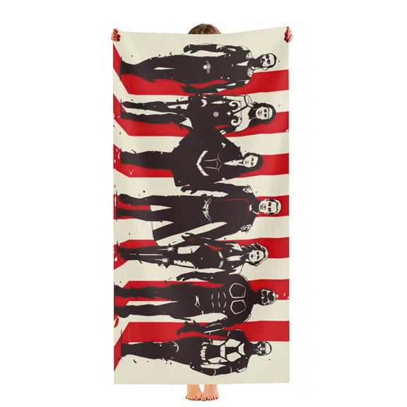 The Boys Beach Towel 30"x75"for Women Girls Boys Teenager Men Quick Drying Microfiber Birthday Gift