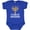Royal Blue, variant on Inktastic 1st Hanukkah Menorah Childs Boys or Girls Baby Bodysuit