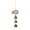 Beige2, variant on Wooden Bird Wind Chime With Crystal Sun Catcher And Metal Bell, Hanging Window Decor For Home, Garden, Patio, Balcony, Sunlight Prism Ornament Gift For Women, Nature Inspired Decorative