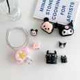 thumbnail image 3 of for Apple 20W USB-C Power Adapter Charger 3D Cute Cartoon Designs Protective Case,Cute Cartoon Lightning Cable Protector Cover for iPhone Charger (Dinosaur), 3 of 5
