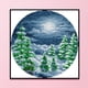 thumbnail image 3 of Wdftyju 14CT punto de cruz parcial Valley Winter Kits de bordado DIY contados (FA202) Wdftyju 6eh6te7tk4kj9mr8D04, 3 of 8