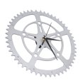 thumbnail image 4 of Reloj de pared Simple, diseño sin marco, forma de engranaje de pentagrama, reloj colgante con movimiento silencioso para regalo de decoración del hogar, 4 of 14
