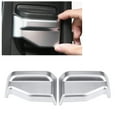 thumbnail image 4 of Embellecedor de cinturón de seguridad, 2 piezas, embellecedor de cinturón de seguridad, cubierta decorativa de cinturón de seguridad, diseño aerodinámico, 4 of 10