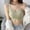 Green, variant on Women's Solid Color Thin Bra Sag Minimizing Effect Wire Back Smoothing Side Support Lingerie Womens Workout Bras Bra Women Sports Bra Light Support Womens Sports Bra with Pads Low Back Sports Bra